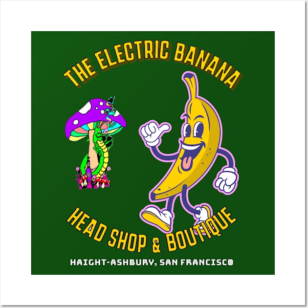 The Electric Banana Wall Art by LarryNaderPhoto